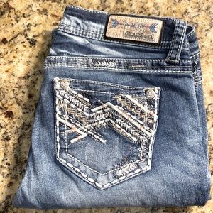 Used, like new grace jeans. Size 28 boot cut